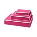 Semikolon Rectangular Organizer Boxes, Set of 3, Pink (3550006)