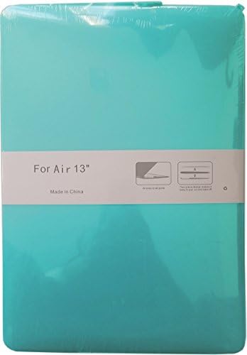 eUtopia - Soft-Touch Plastic Hard Case Cover &amp; Keyboard Cover for Macbook Pro Retina 13'', Turquoise