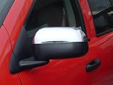 529 Dodge Durango (Fits Fold In- Non Heated Mirrors Only) 2004 - 2010 ABS Chrome Mirror Insert Accent Cover