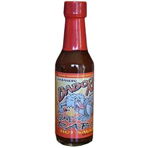 Baboon Ass Brand Gone Rabid Hot Sauce with Chile Pepper Extract by RoJosGourmet.com