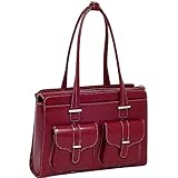 McKleinUSA ALEXIS 96546 Red Leather Ladies' Briefcase