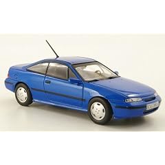 Opel Calibra V6, met.-blau (ohne Magazin), 1993, Modellauto, Fertigmodell, MCW-SC40 1:43