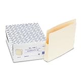 1in Expansion File Pockets, 25 Pockets, Straight Cut, MLA, Ltr, 25/box