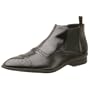 Prada Men's Leather Slip on Boot, Black