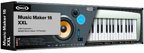 Magix Music Maker 16 XXL - Includes USB Keyboard (PC)