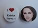I Love Kristen Stewart 25mm (1 inch) Button Pin Badge Set.