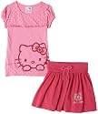 Hello Kitty Girls 2-6x Dot Top And Scooter