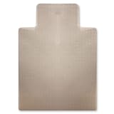 Office Chair Mat 36x48 for Carpet Floor Clear w/Cleats