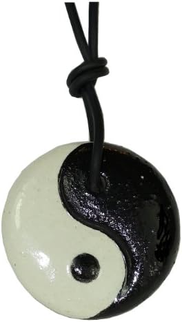 Yin Yang Energy Balance Harmony Jewelry Pendant