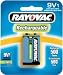 Rayovac Rechargeable NiMH Batteries 9V Size Carded 1 Pack