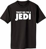 Trust Me I'm a JEDI on Adult & Youth Cotton T-Shirt (in 44 colors)