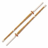 Set of 2 32" Kendo Shinai Bamboo Practice Sword Katana