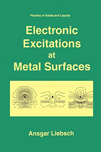 electronic excitations at metal surfaces physics of solids and liquids
