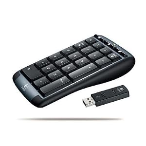 Logitech Cordless Wireless Keypad Number Pad by 
