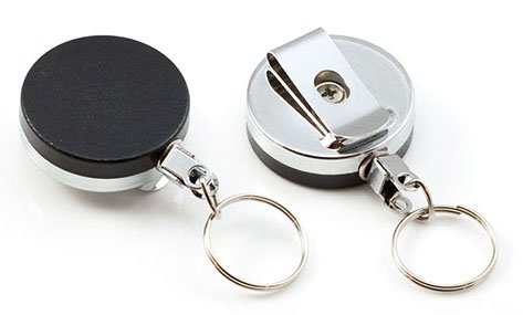 Extra Heavy Duty Reel ID Card Badge Key Holder Steel Wire