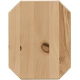 Pine Plaque-11 Inch x14 Inch x.6875 Inch /Corner Clipped