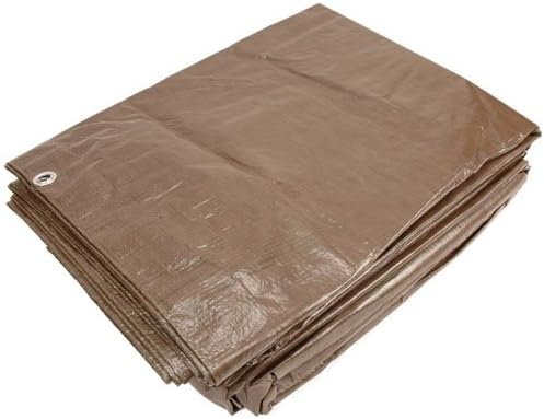 Brown Poly Tarp 10'x12'