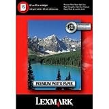 Lexmark Premium 8 1/2 x 11 Inch Photo Paper 15 Sheets ( 21G0726 )