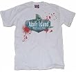 JAWS Amity Island Sign Silver T-Shirt