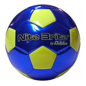 NITE BRITE Glow in the Dark Soccer Ball