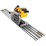 DEWALT DC351LKL 28-Volt 6-1/2-Inch Cordless TrackSaw Kit with 102-Inch Track