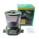 Professional Pond-Fish Automatic Feeder With LCD display(Up to 90 Days Promgrammable Feeding Schedule)