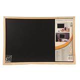 Kreidetafel Tafel 60x40 Schultafel Memoboard Holzrahmen