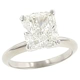  : 4.61cttw Cushion Cut Diamond Solitaire Ring Egl EF/si2