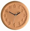 Terracotta 30cm Garden Clock