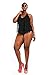 Plus Size Women Retro Fringe Top High Waist Bikini Swimwear Swimsuit