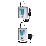 Essential Kit for the iRiver iFP-599T / iFP 599T includes a Car and Wall Charger - Gomadic Brand w/ TipExchange Technology