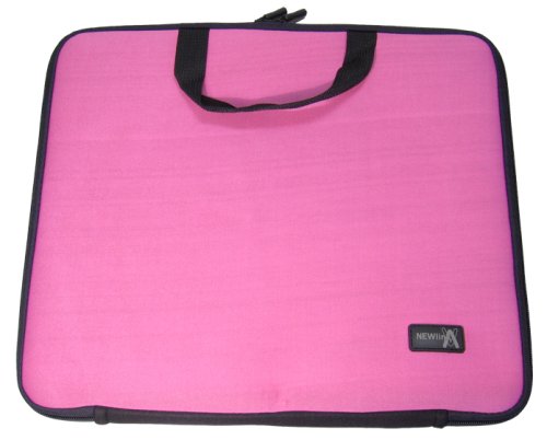 Childrens Toyshop  Electronics : NEWLink 17.4" Pink Neoprene Widescreen Laptop Sleeve