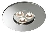 Firstlight 6122CH 3 Watt Bathroom LED Downlight, Chrome