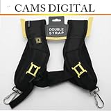 New Black Quick Rapid Double Camera Strap for EOS T3i / T2i / T1i / Xs / Xs ....