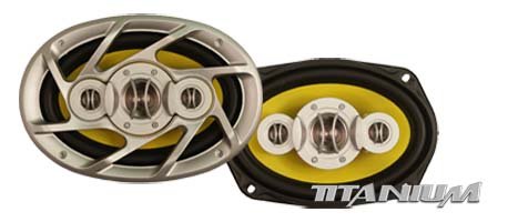 Phonics Digital PD-XTREME 4 WAY TITANIUM 6x9 Car Speaker