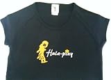 Tシャツ　黒×オレンジ