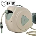 FUXTEC Automatische Wasserschlauch Trommel 20m L20 GARTENSCHLAUCH Schlauchaufroller