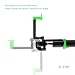 [One-piece Solution] Selfie Stick, Amzdeal® Ultra Compact Foldable U-shape Self-portrait Extendable Monopod with Built-in Bluetooth and 270 Degree Adjustable Phone Holder for iPhone, Android