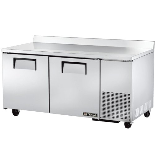 True Extra Deep Worktop Freezer with Backsplash Two (2) Door 671