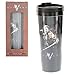 Vikings Floki Travel Coffee Mug - Insulated Tumbler Cup 10 Oz - History Channel TV Show Officially Licensed