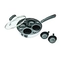 Kitchen Craft 4 Cup Egg Poacher Set