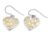 Sterling Silver Plain Earrings - Size: 15mm (.5 inch)