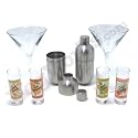 Stoli Vodka Martini Cocktail Set - 8 piece Set