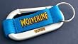 Wolverine Carabiner Keychain