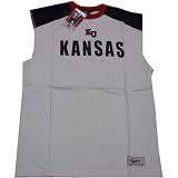Kansas Jayhawks Sleeveless Muscle T-Shirt (Size Extra Large)