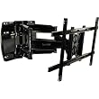 Black 37" To 63" Universal Dual Arm Articulating Flat Panel Wall Mount