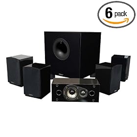 Energy 5.1 Take Classic System (Set of Six, Black) (Discontinued)
