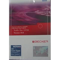 Becker Traffic Pro Karten-Software CD-ROM f�r Navigationsger�t (version 10.0, f�r Europa)