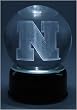 Nebraska U Logo Etched In Crystal, Base Musical And Lit. School'S Fight Song Plays.